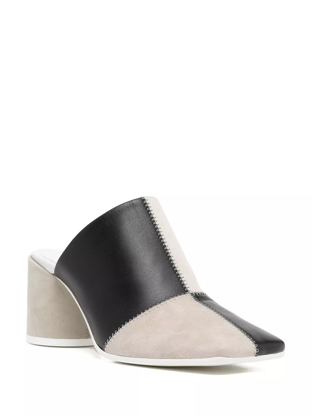 Cheap MM6 Maison Margiela colour-block mules Women 0127