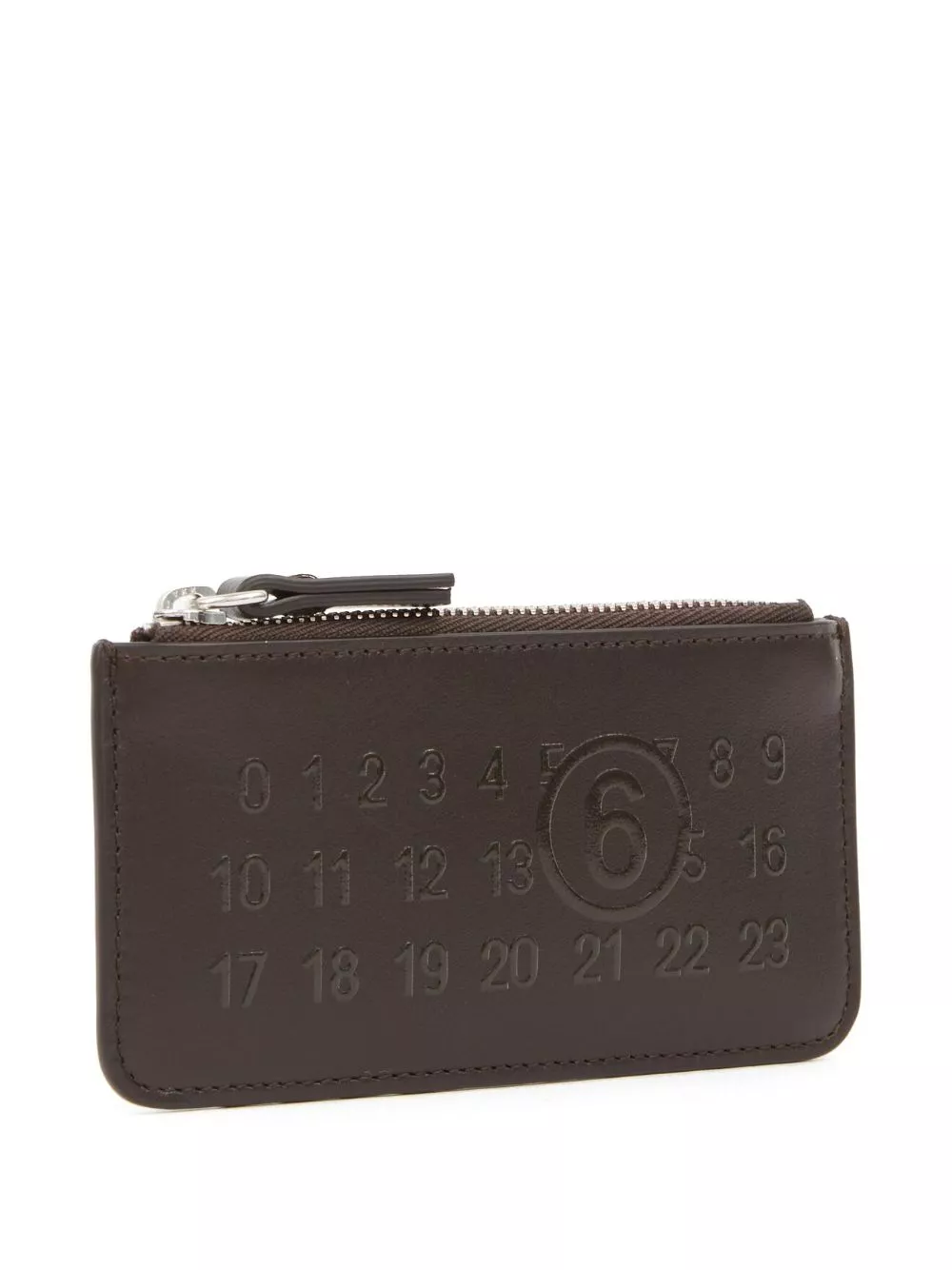 Cheap MM6 Maison Margiela Numeric logo-embossed card holder Women 0122