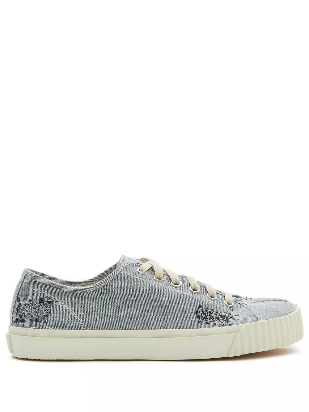 Maison Margiela Tabi embroidered low-top sneakers Men 0130