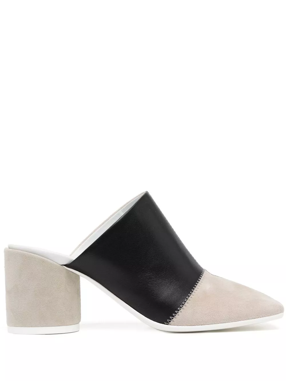 Cheap MM6 Maison Margiela colour-block mules Women 0127