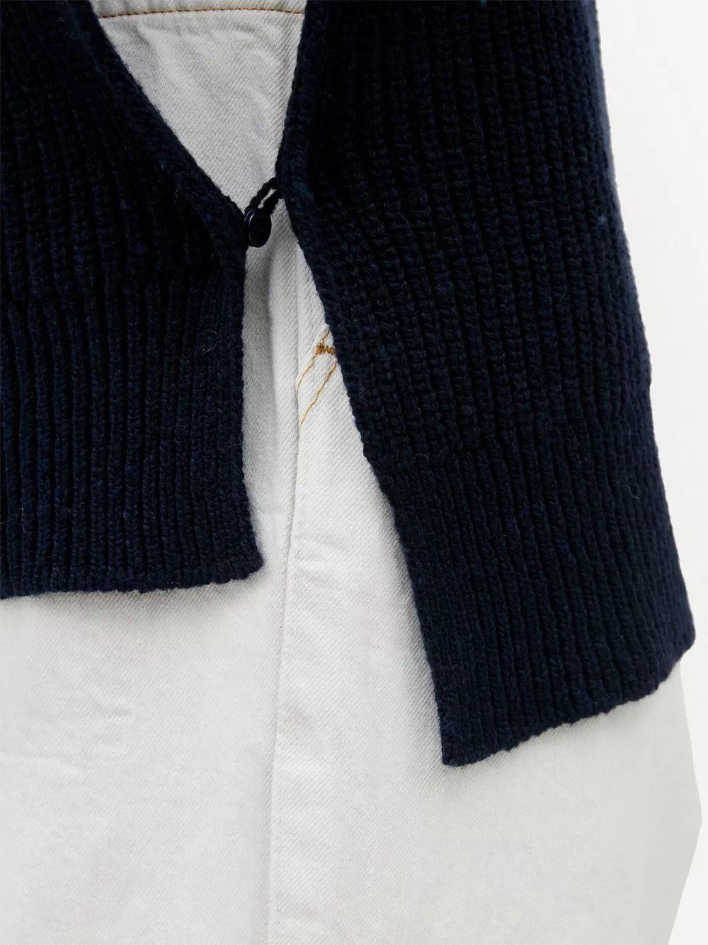 Affordable Maison Margiela V-neck knitted vest Men 0128