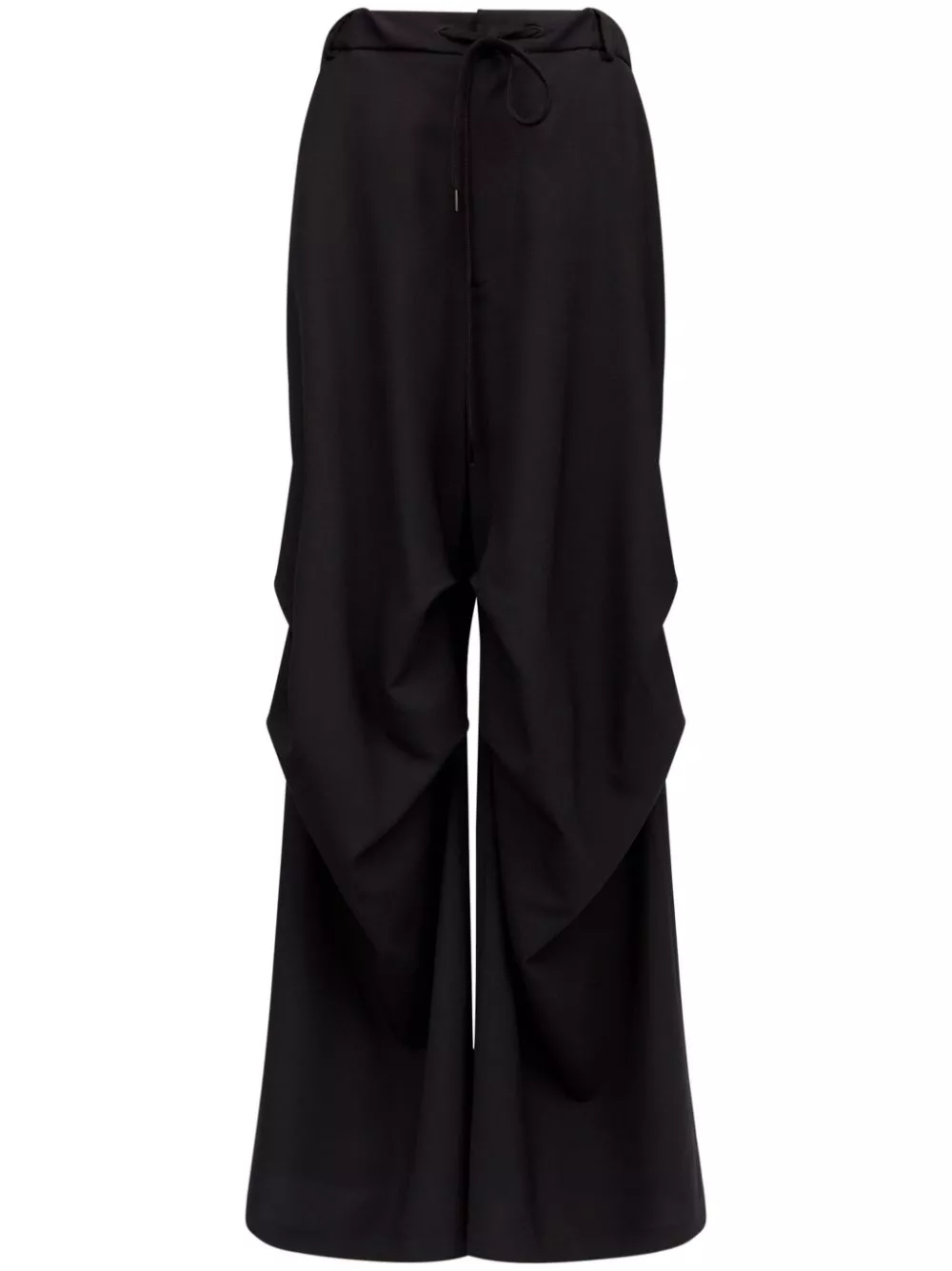 MM6 Maison Margiela single-stitch logo flared trousers Women 0129