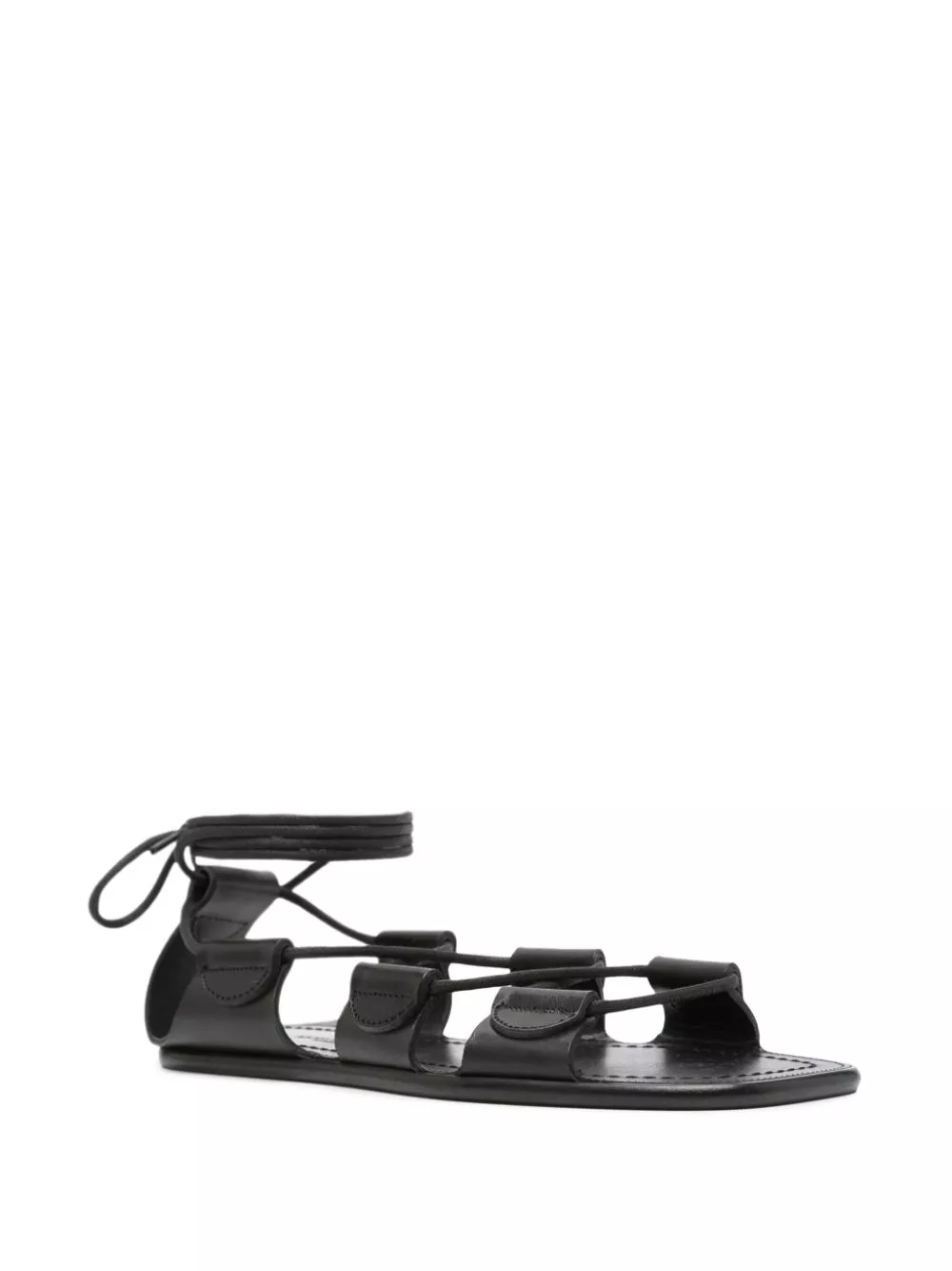 Affordable Maison Margiela laced leather sandals Women 0127