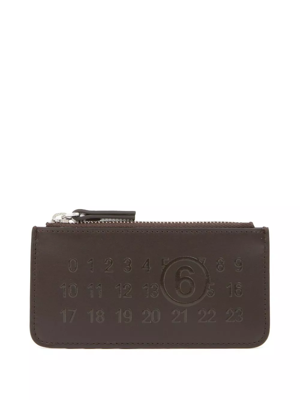 Cheap MM6 Maison Margiela Numeric logo-embossed card holder Women 0122