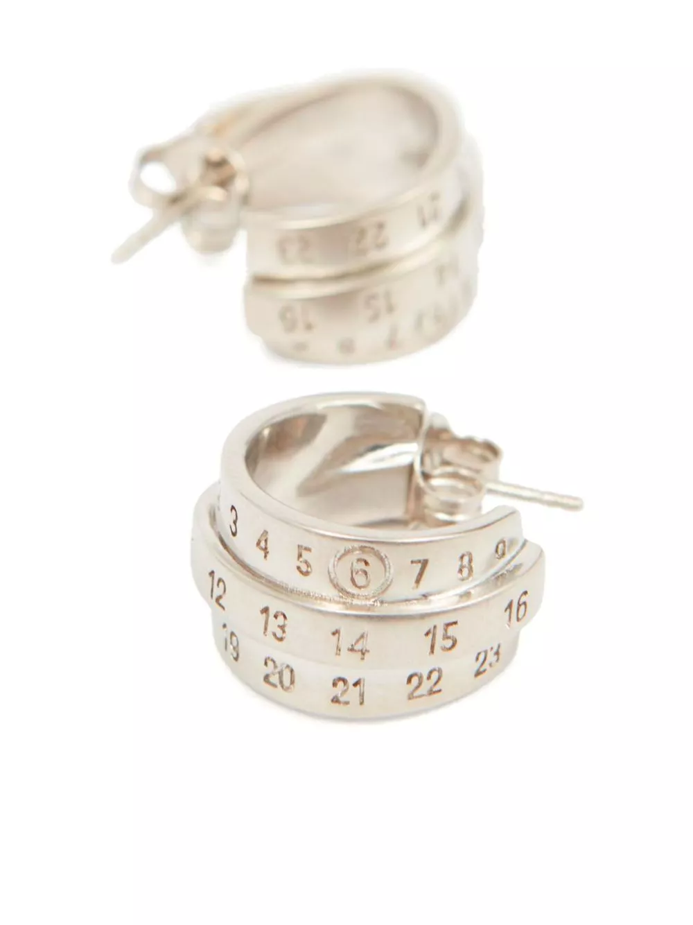 Affordable MM6 Maison Margiela Triple Number-motif earrings Women 0126