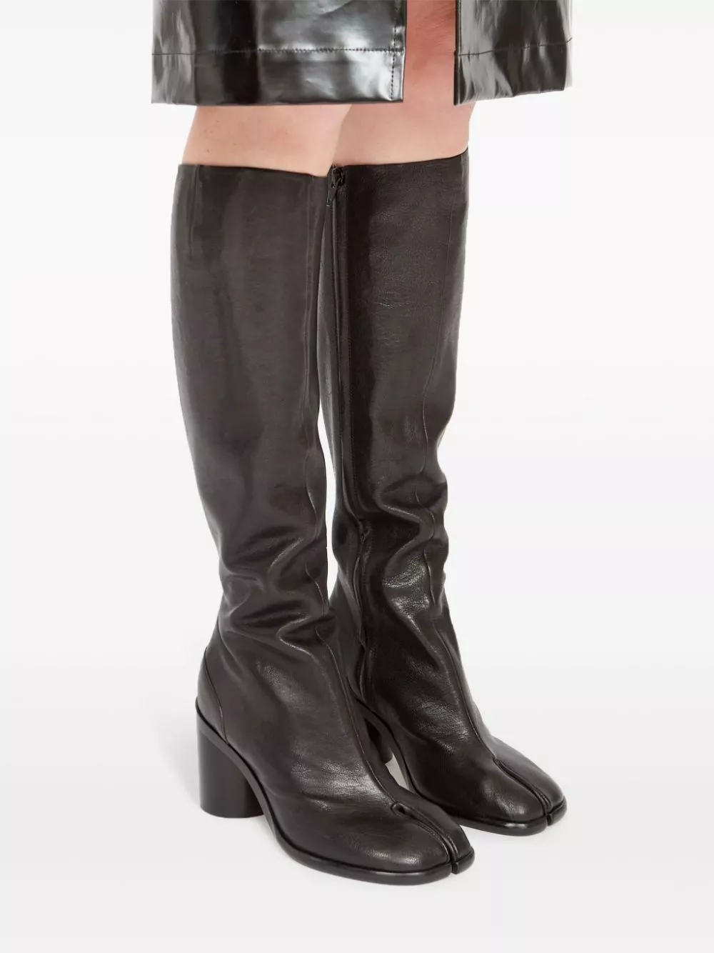 Affordable Maison Margiela Tabi 80mm knee-high boots Women 0127