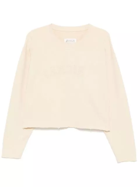 Maison Margiela firm fleece sweatshirt Women 0129