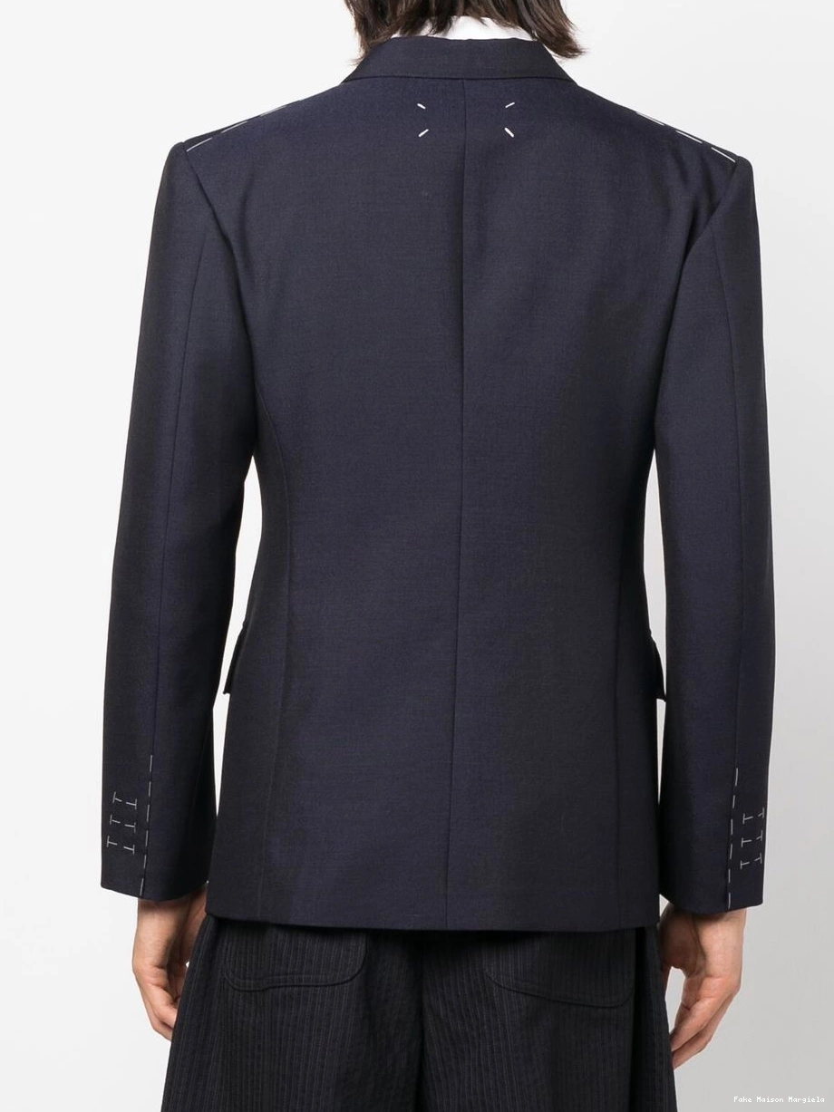 Affordable Maison double-breasted Margiela blazer Men 0219