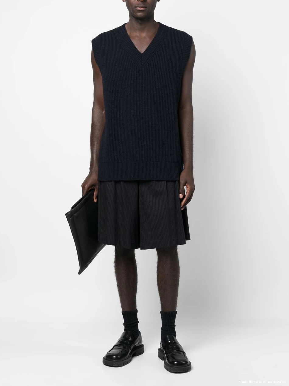 Cheap sleeveless jumper Men Margiela oversize Maison 0213