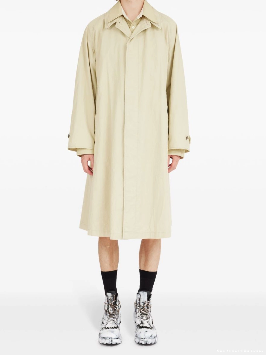 Affordable layered Margiela Maison coat trench Men 0212