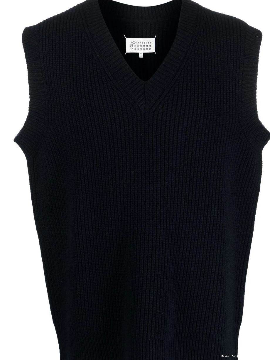 Cheap sleeveless jumper Men Margiela oversize Maison 0213