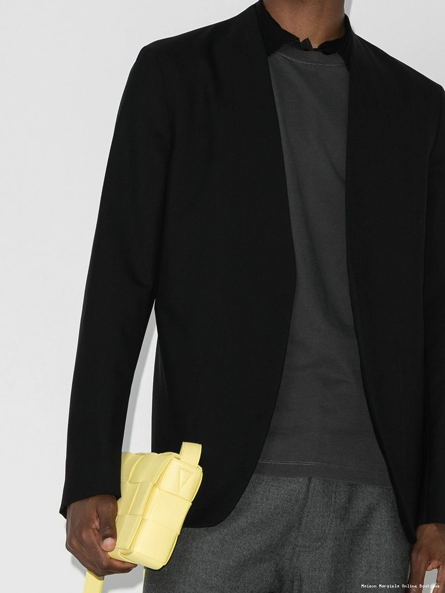 Affordable blazer Margiela single-breasted collarless Maison Men 0217