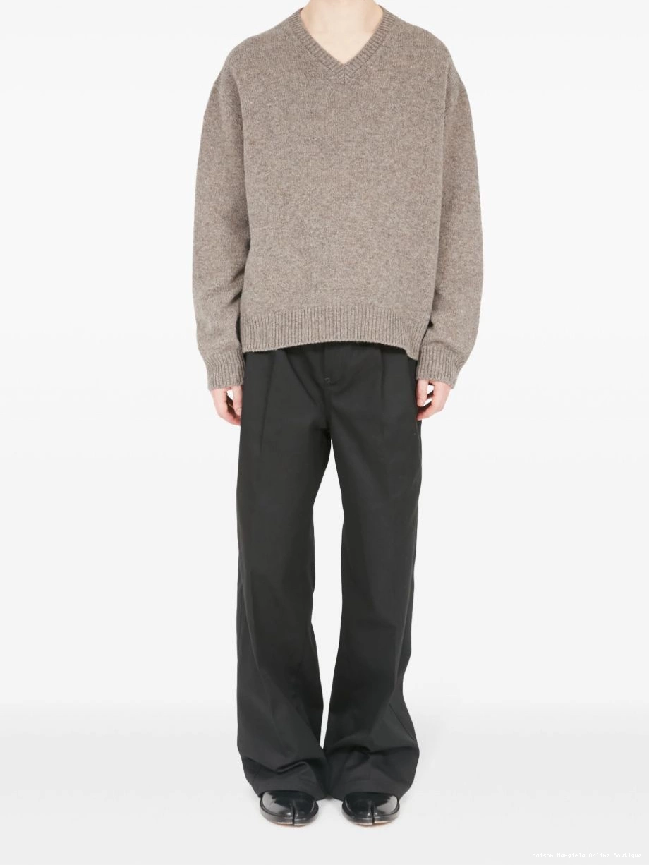 Cheap Maison Margiela Men wool jumper speckle-knit 0213