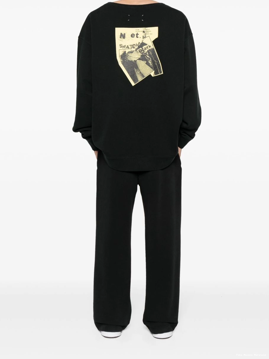 Affordable sweatshirt Invitation cotton Maison Margiela Men 0209