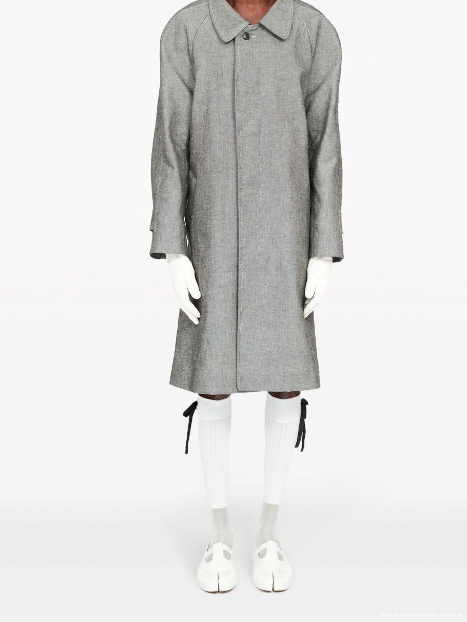 Affordable Maison trench coat Men Margiela cotton Beetle 0213