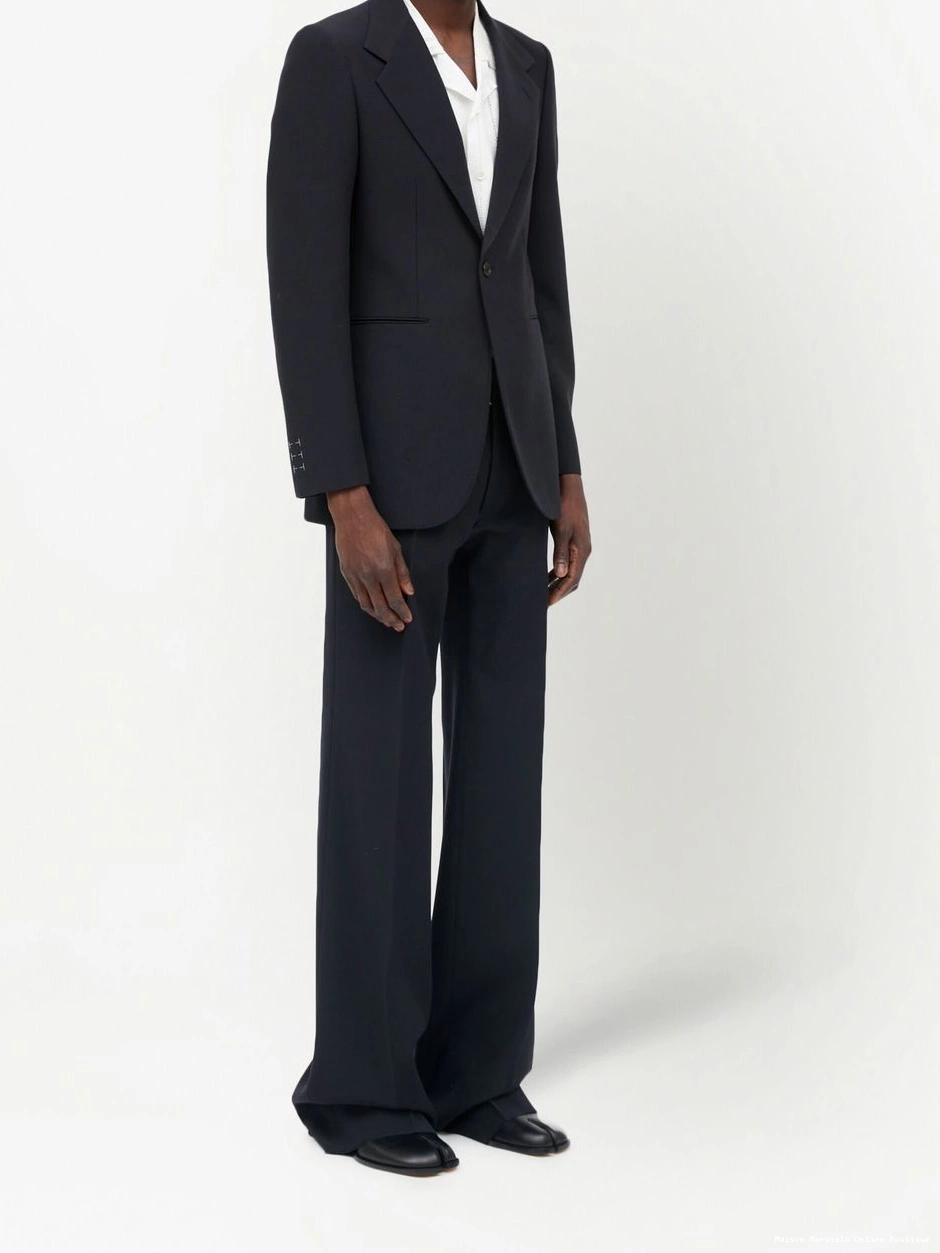 Affordable single-breasted Maison Margiela faille Men suit 0217