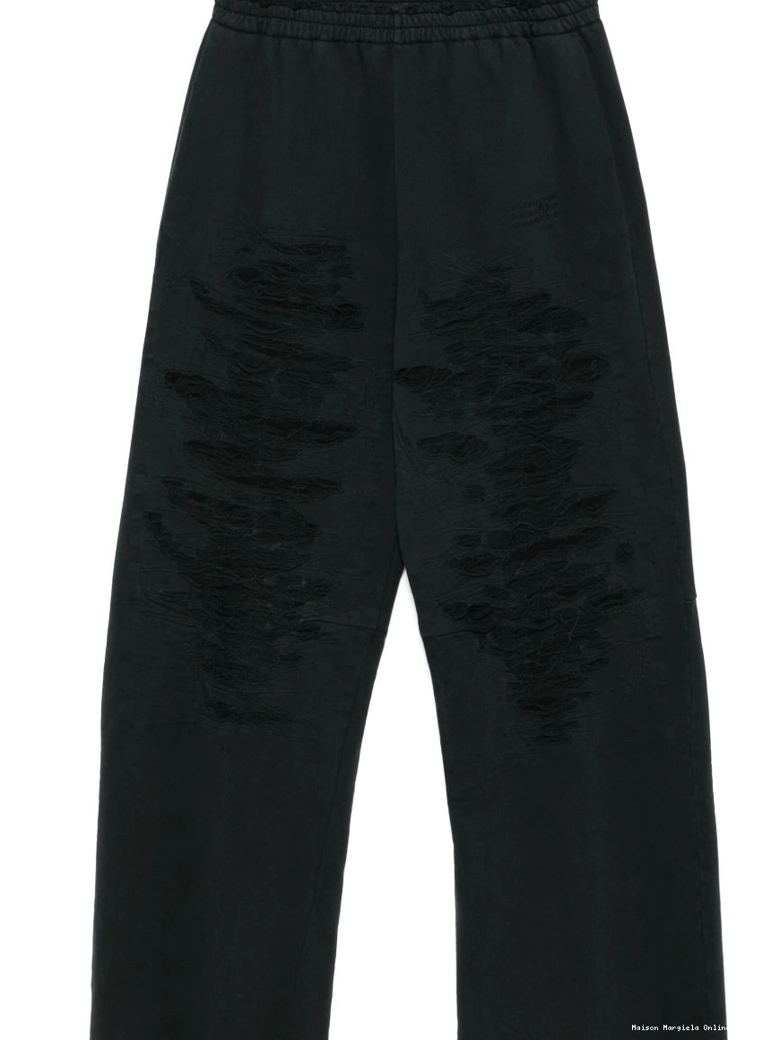 Affordable distressed Men Maison MM6 track pants Margiela 0216