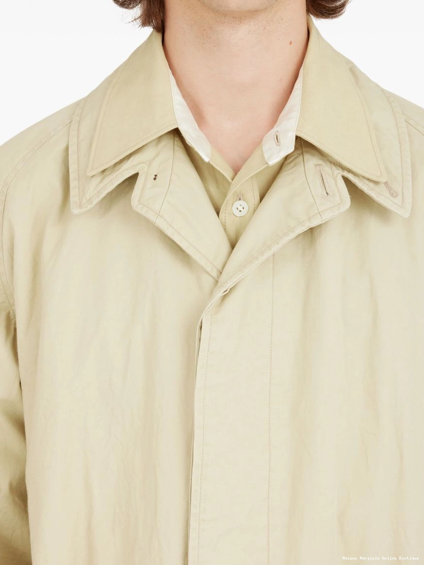 Affordable layered Margiela Maison coat trench Men 0212