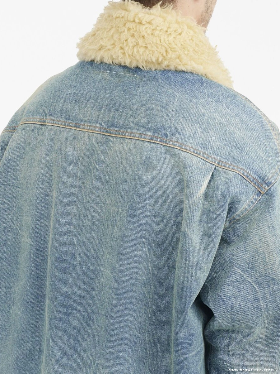 Affordable denim padded jacket Men MM6 Maison Margiela 0213