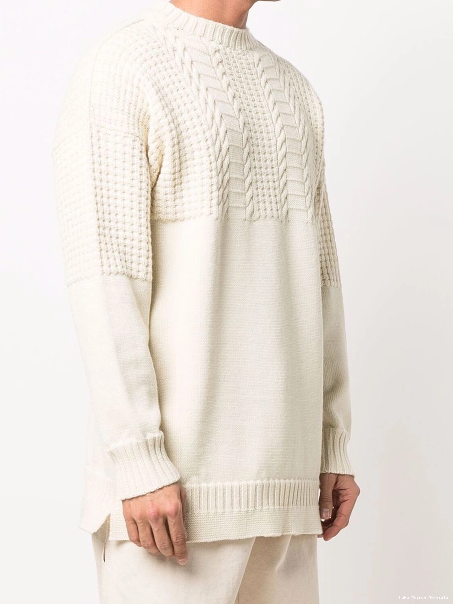 Affordable Men Margiela knitted Maison jumper wool 0208