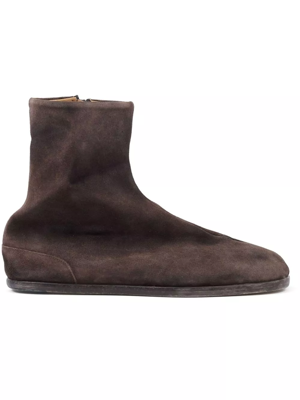 Affordable Maison Margiela Tabi flat suede boots Men 0204