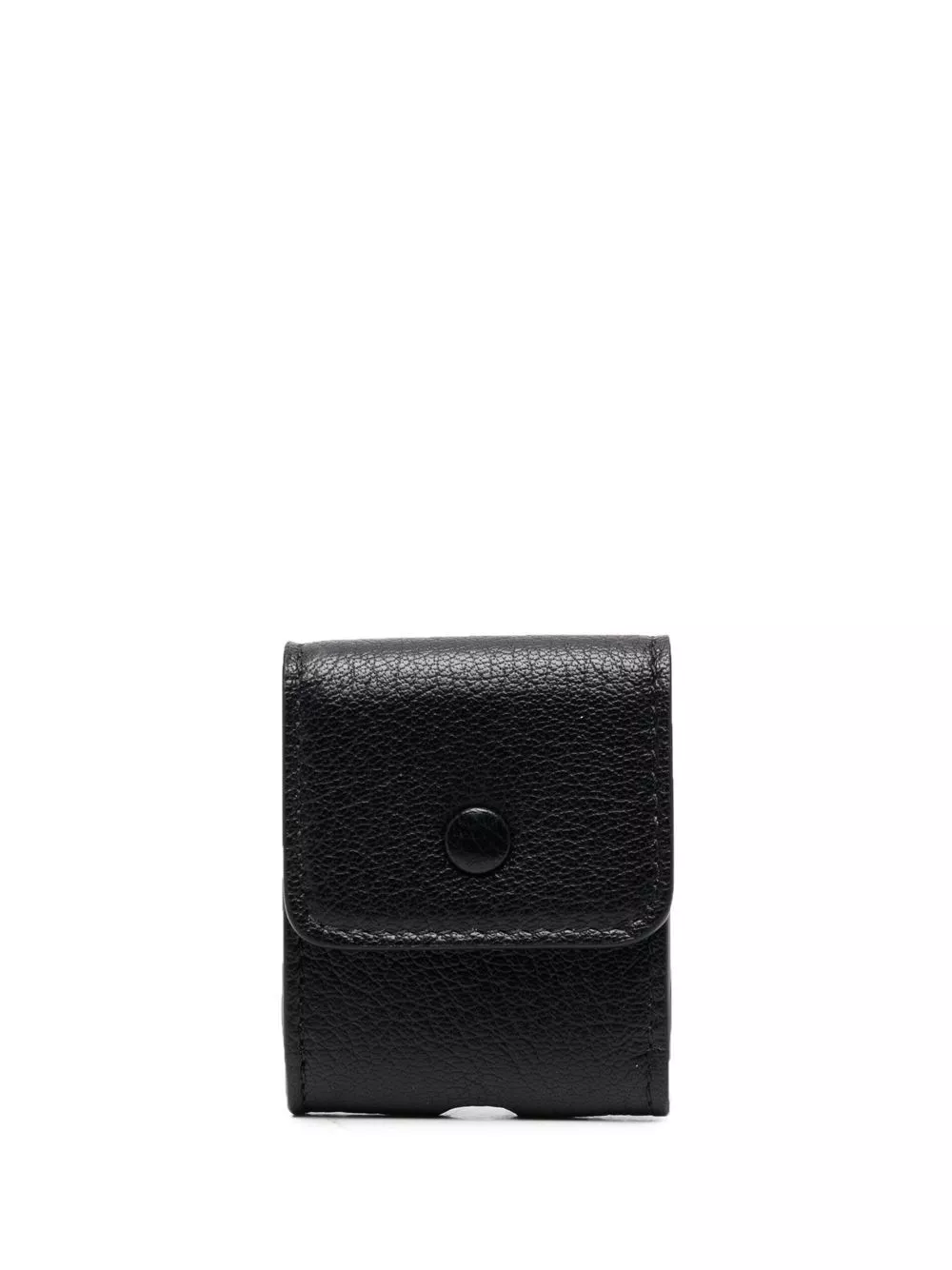 Affordable Maison Margiela pebbled-texture press-stud wallet Men 0205