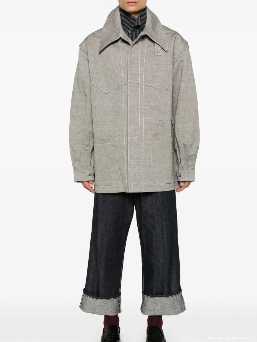 Affordable cotton Maison Margiela jacket Men shirt 0211