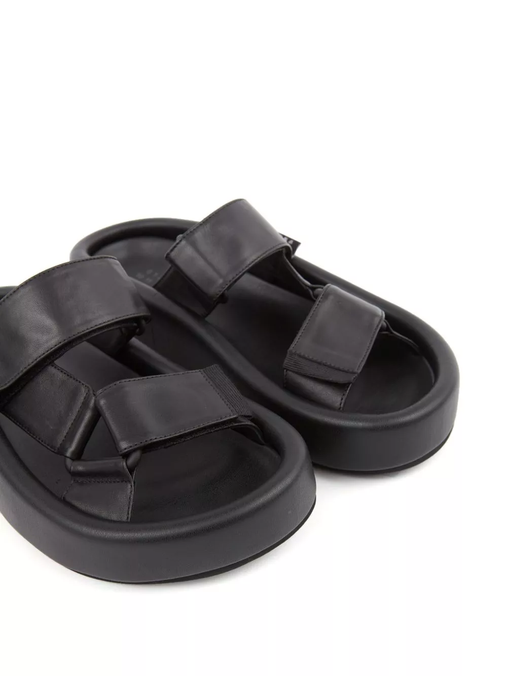 Affordable MM6 Maison Margiela webbing slip-on platform sandals Men 0202