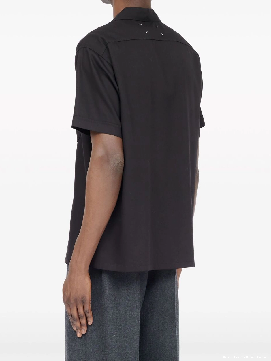 Affordable Maison Men C shirt short-sleeve Margiela 0214