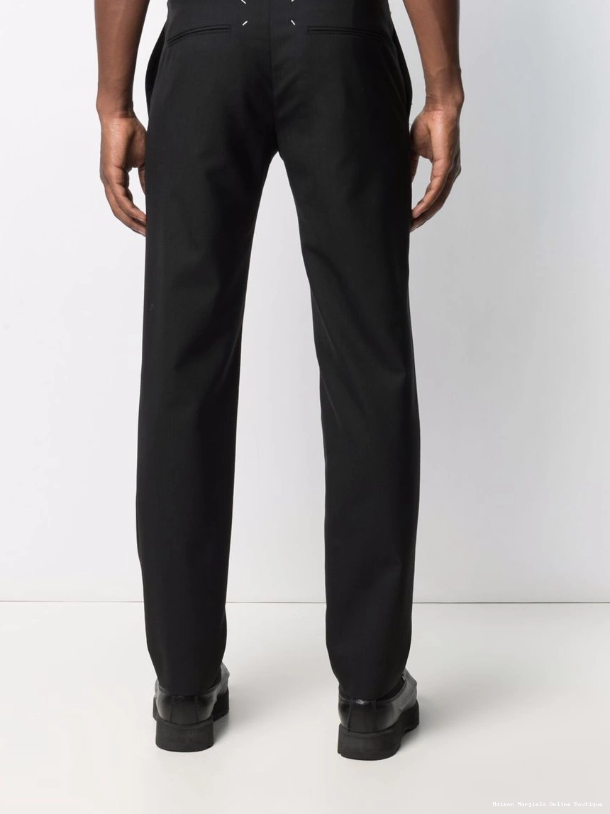 Affordable Maison Margiela waist trousers drawstring Men straight-leg 0210