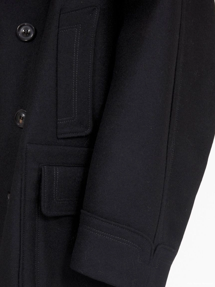 Affordable coat Margiela double-breasted Maison wool-blend Men 0211