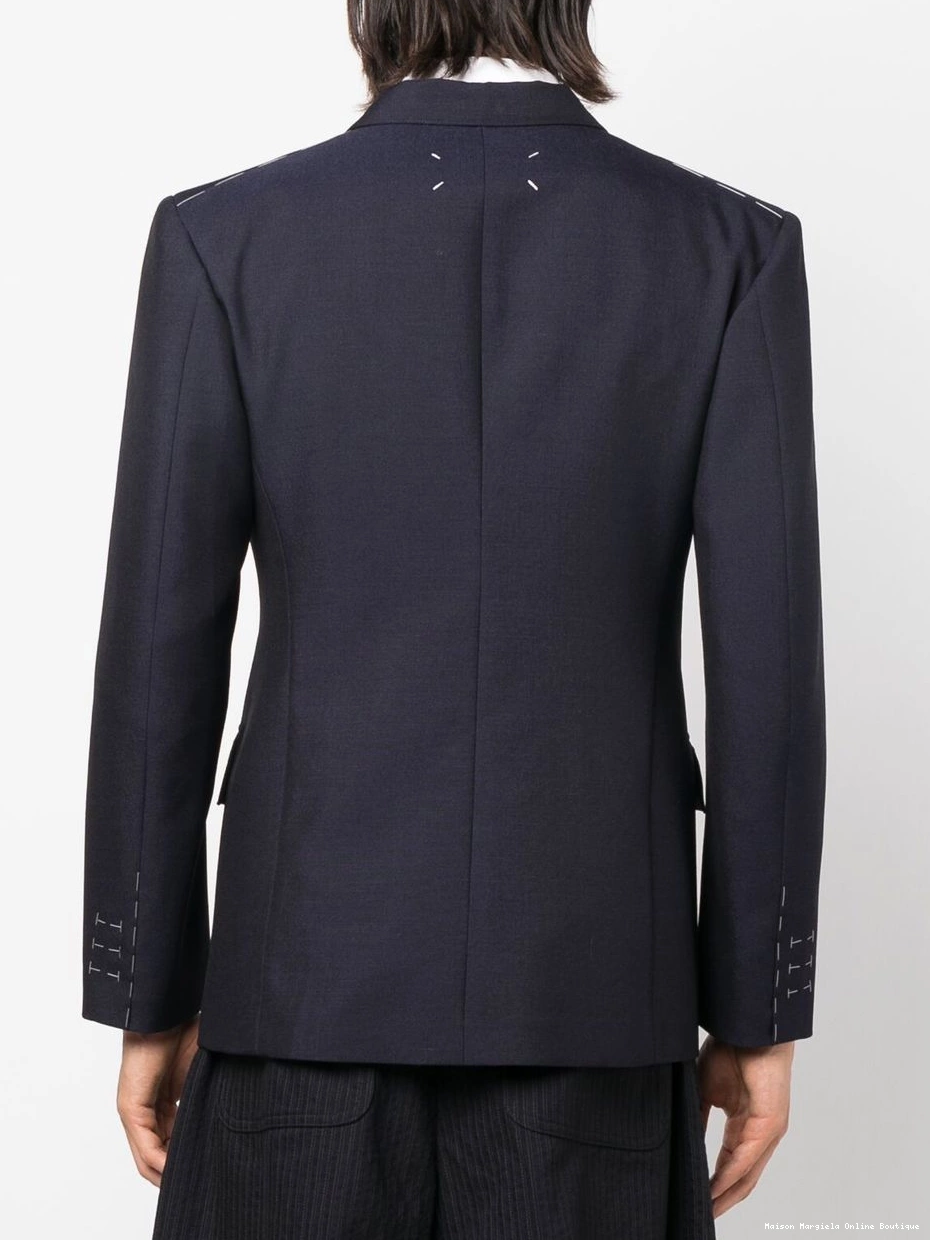 Affordable double-breasted Margiela Men Maison blazer 0222