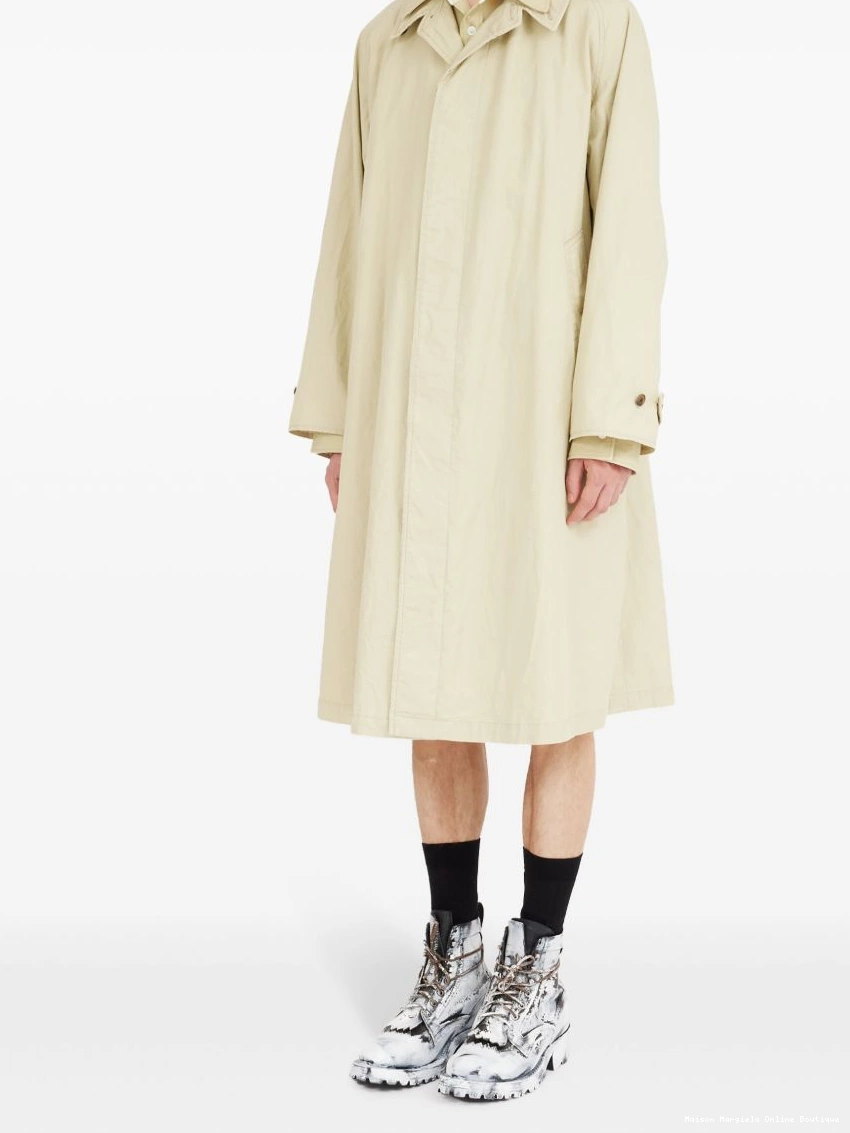 Affordable layered Margiela Maison coat trench Men 0212