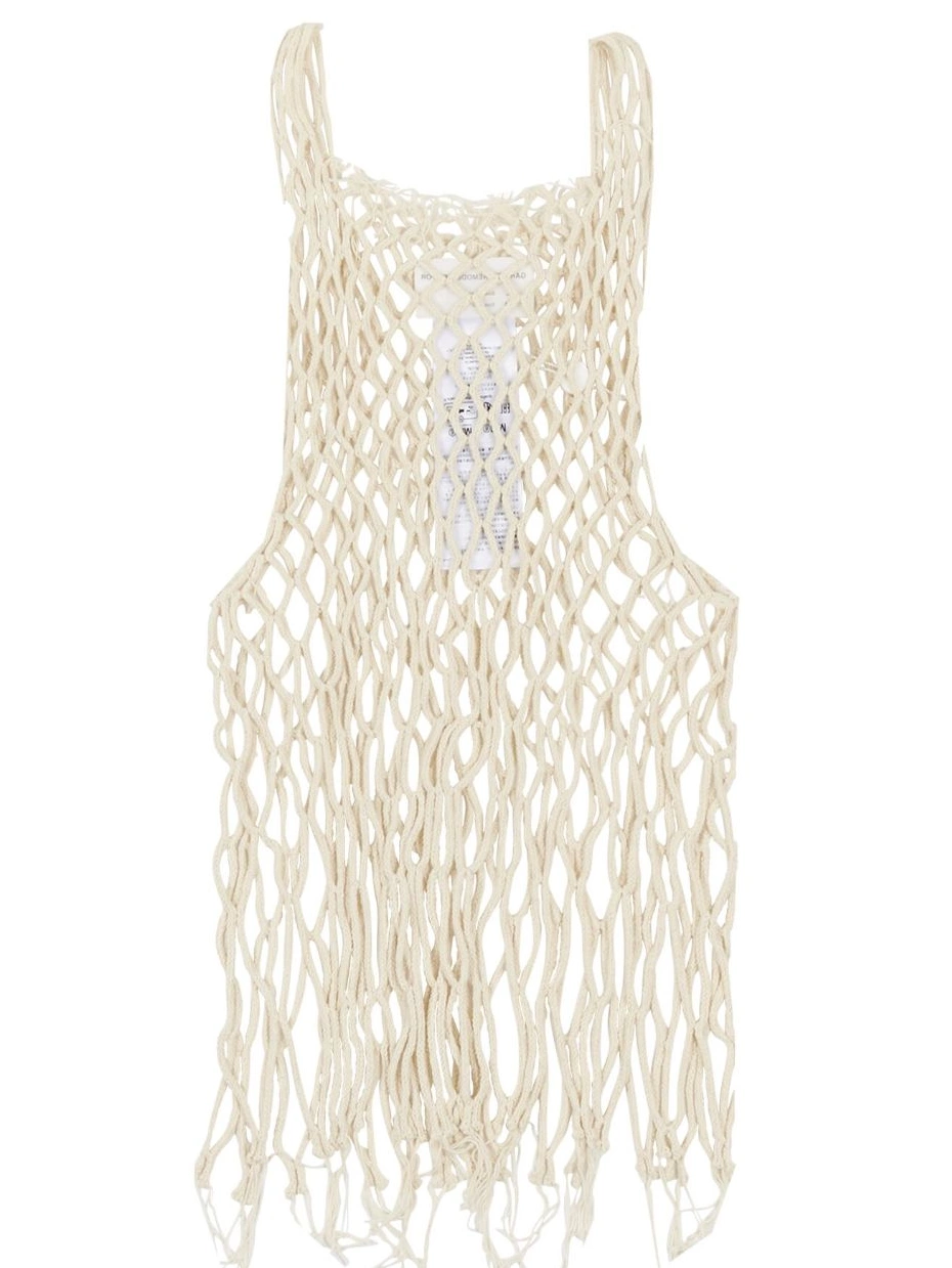 Cheap Margiela MM6 Men Maison crochet tank top 0228