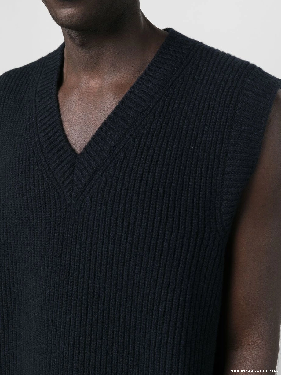 Cheap sleeveless jumper Men Margiela oversize Maison 0213