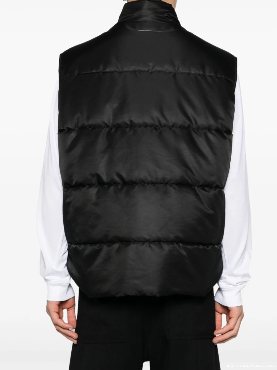 Affordable logo Men gilet Margiela single-stitch MM6 Maison 0312