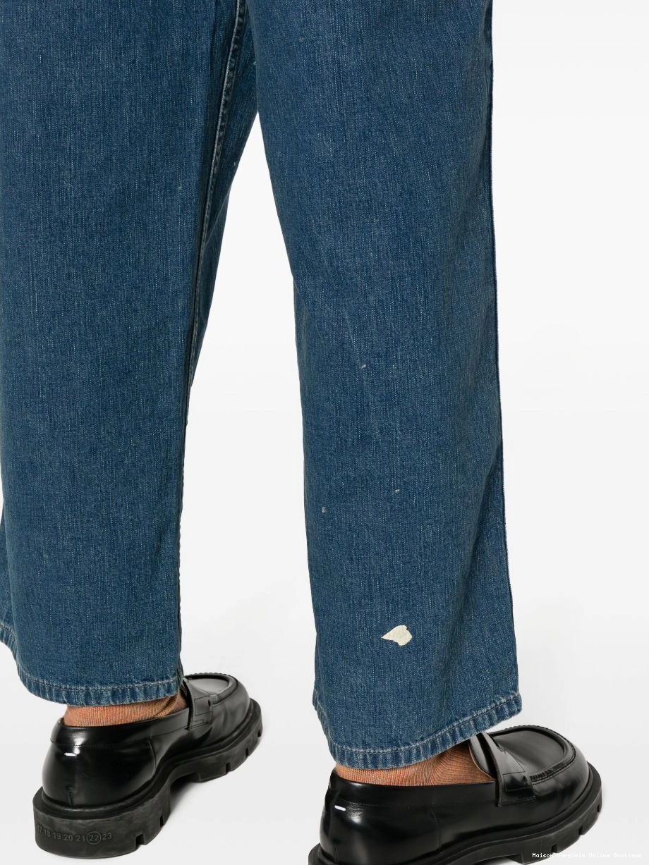 Affordable jeans Men straight-leg Margiela Maison low-rise 0308