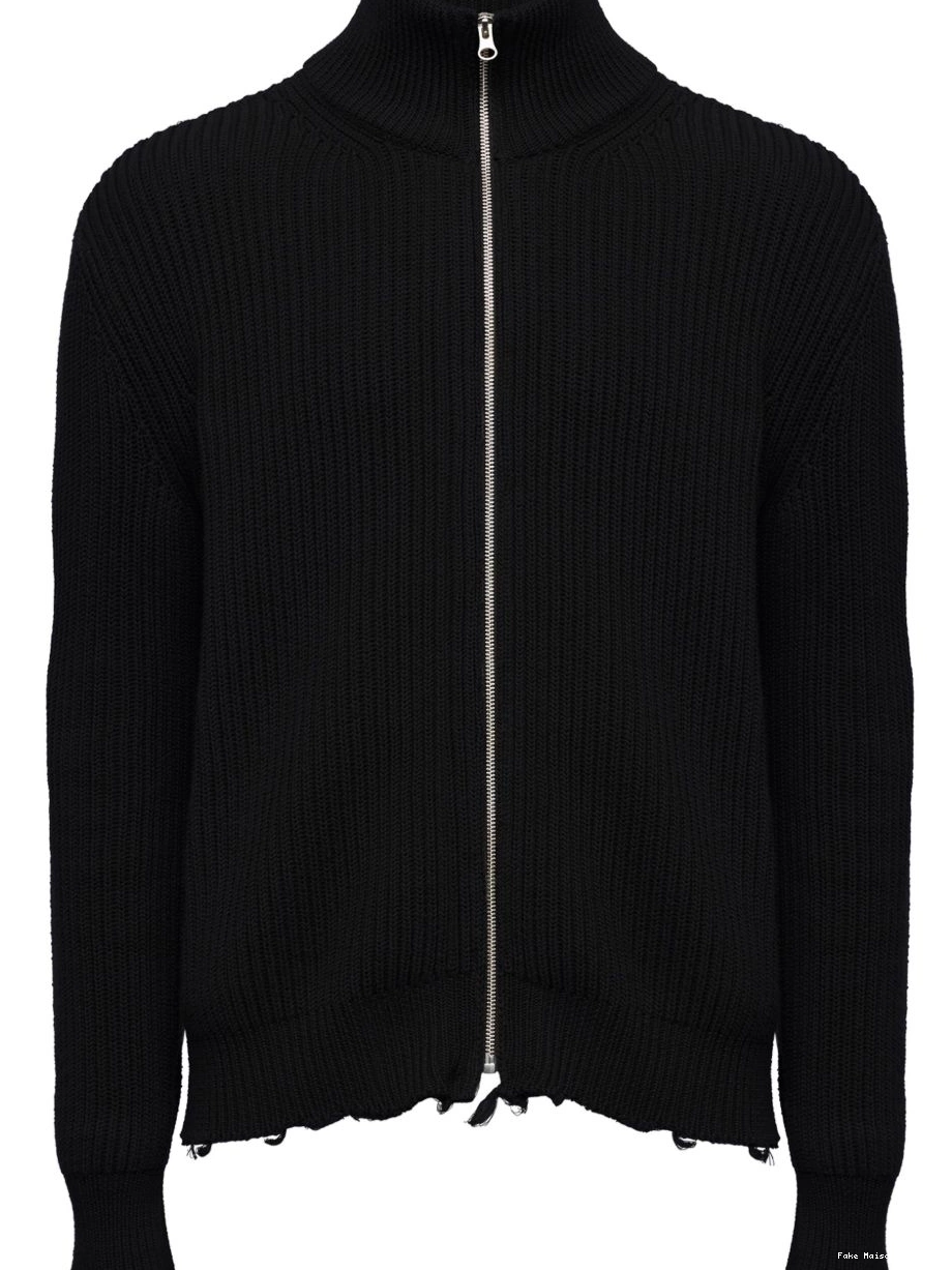 Affordable Maison cardigan high-neck X zip-fastening Margiela Men MM6 Salomon 0311