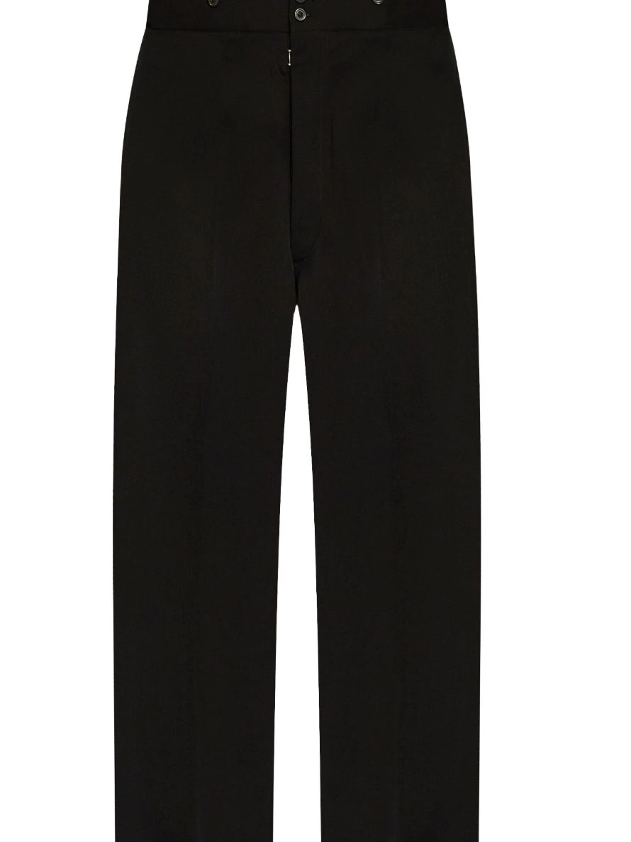 trousers four-stitch Margiela wool Men Maison 0309