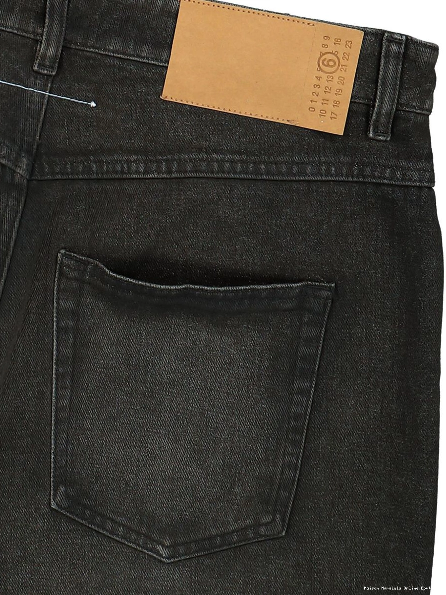 Affordable Margiela Maison MM6 Men shorts denim 0314